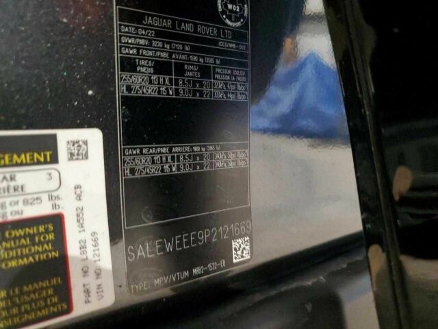 Серый Ленд Ровер Дефендер, объемом двигателя 3 л и пробегом 43 тыс. км за 21500 $, фото 11 на Automoto.ua