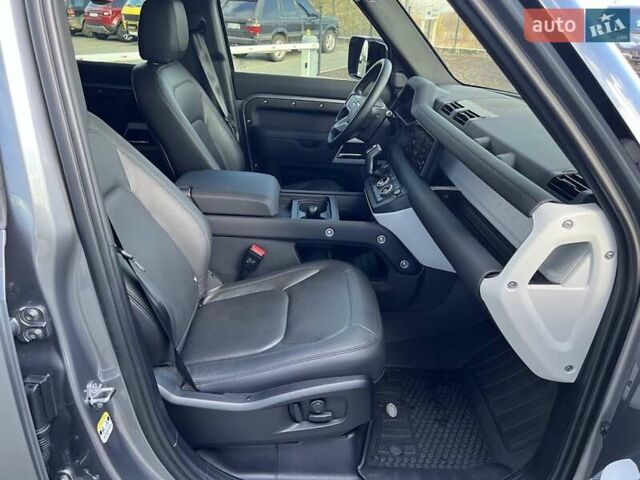 Серый Ленд Ровер Дефендер, объемом двигателя 3 л и пробегом 22 тыс. км за 77500 $, фото 26 на Automoto.ua