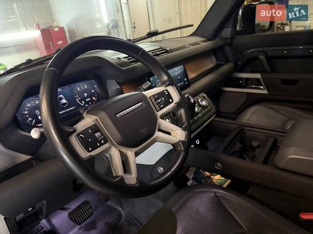 Синій Ленд Ровер Дефендер, об'ємом двигуна 2 л та пробігом 99 тис. км за 52500 $, фото 8 на Automoto.ua