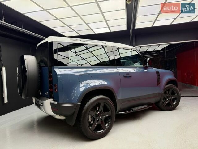 Синий Ленд Ровер Дефендер, объемом двигателя 3 л и пробегом 28 тыс. км за 68500 $, фото 14 на Automoto.ua