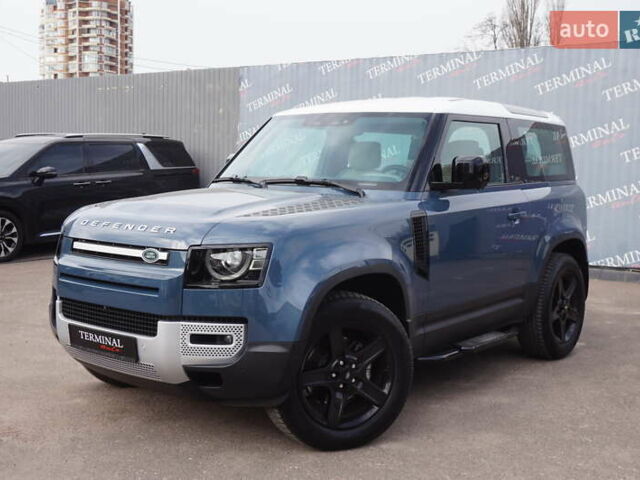 Синий Ленд Ровер Дефендер, объемом двигателя 3 л и пробегом 27 тыс. км за 74900 $, фото 56 на Automoto.ua