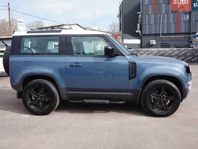 Синий Ленд Ровер Дефендер, объемом двигателя 3 л и пробегом 27 тыс. км за 74900 $, фото 4 на Automoto.ua