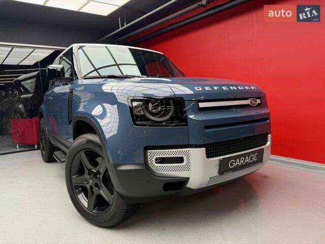 Синий Ленд Ровер Дефендер, объемом двигателя 3 л и пробегом 28 тыс. км за 68500 $, фото 7 на Automoto.ua