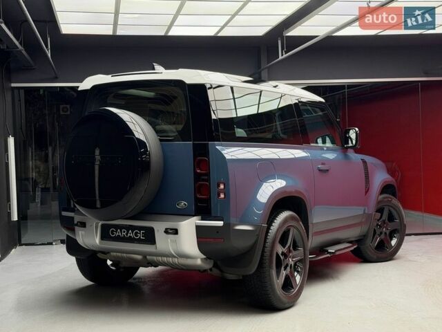 Синий Ленд Ровер Дефендер, объемом двигателя 3 л и пробегом 28 тыс. км за 68500 $, фото 16 на Automoto.ua