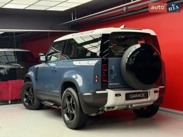 Синий Ленд Ровер Дефендер, объемом двигателя 3 л и пробегом 28 тыс. км за 68500 $, фото 21 на Automoto.ua