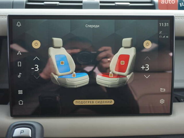 Синий Ленд Ровер Дефендер, объемом двигателя 3 л и пробегом 27 тыс. км за 74900 $, фото 50 на Automoto.ua