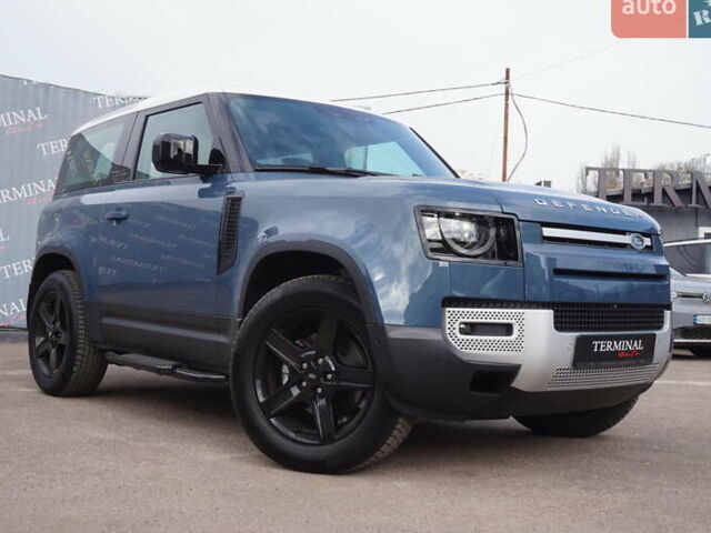 Синий Ленд Ровер Дефендер, объемом двигателя 3 л и пробегом 27 тыс. км за 74900 $, фото 58 на Automoto.ua