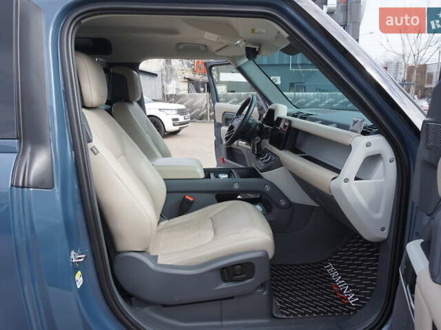 Синий Ленд Ровер Дефендер, объемом двигателя 3 л и пробегом 27 тыс. км за 74900 $, фото 26 на Automoto.ua