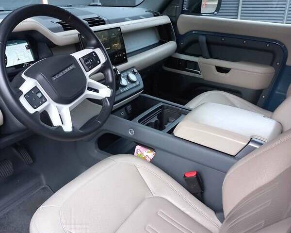 Синий Ленд Ровер Дефендер, объемом двигателя 3 л и пробегом 23 тыс. км за 58000 $, фото 10 на Automoto.ua