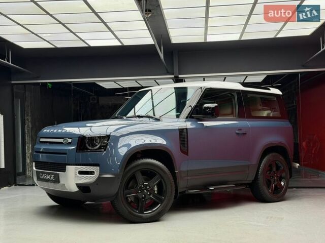 Синий Ленд Ровер Дефендер, объемом двигателя 3 л и пробегом 28 тыс. км за 68500 $, фото 6 на Automoto.ua