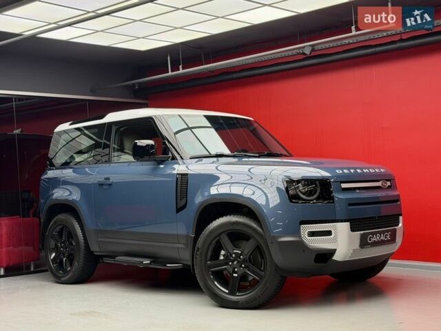 Синий Ленд Ровер Дефендер, объемом двигателя 3 л и пробегом 28 тыс. км за 68500 $, фото 11 на Automoto.ua
