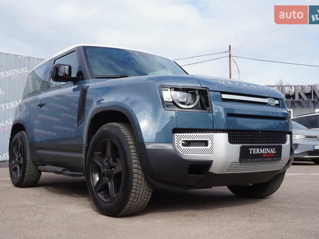 Синий Ленд Ровер Дефендер, объемом двигателя 3 л и пробегом 27 тыс. км за 74900 $, фото 10 на Automoto.ua