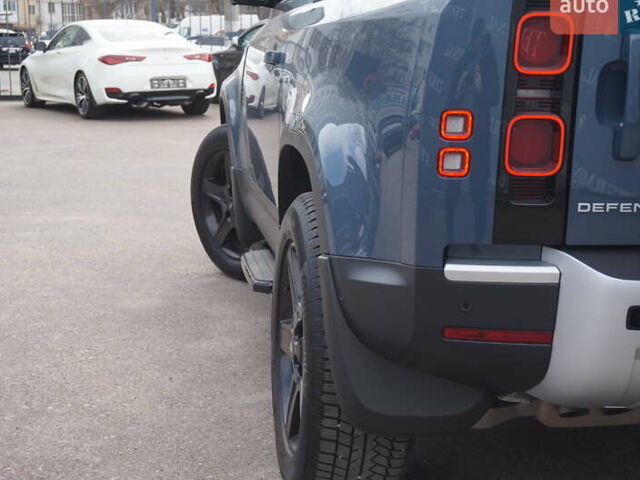 Синий Ленд Ровер Дефендер, объемом двигателя 3 л и пробегом 27 тыс. км за 74900 $, фото 60 на Automoto.ua