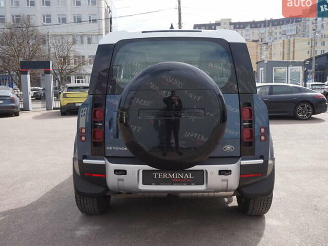 Синий Ленд Ровер Дефендер, объемом двигателя 3 л и пробегом 27 тыс. км за 74900 $, фото 6 на Automoto.ua