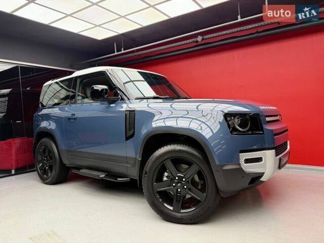 Синий Ленд Ровер Дефендер, объемом двигателя 3 л и пробегом 28 тыс. км за 68500 $, фото 8 на Automoto.ua