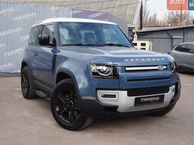 Синий Ленд Ровер Дефендер, объемом двигателя 3 л и пробегом 27 тыс. км за 74900 $, фото 59 на Automoto.ua