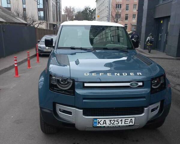 Синий Ленд Ровер Дефендер, объемом двигателя 3 л и пробегом 23 тыс. км за 58000 $, фото 7 на Automoto.ua