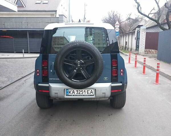 Синий Ленд Ровер Дефендер, объемом двигателя 3 л и пробегом 23 тыс. км за 58000 $, фото 9 на Automoto.ua