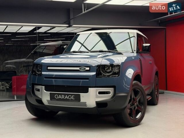 Синий Ленд Ровер Дефендер, объемом двигателя 3 л и пробегом 28 тыс. км за 68500 $, фото 5 на Automoto.ua