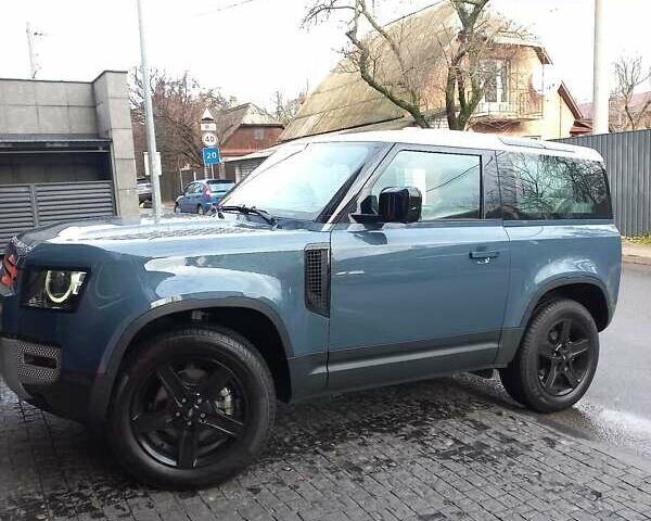 Синий Ленд Ровер Дефендер, объемом двигателя 3 л и пробегом 23 тыс. км за 58000 $, фото 1 на Automoto.ua