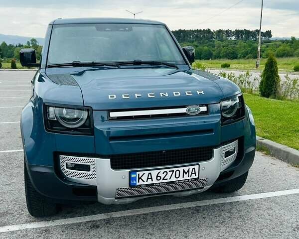 Синій Ленд Ровер Дефендер, об'ємом двигуна 3 л та пробігом 23 тис. км за 80000 $, фото 1 на Automoto.ua