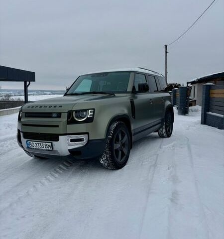 Зеленый Ленд Ровер Дефендер, объемом двигателя 2 л и пробегом 164 тыс. км за 49900 $, фото 9 на Automoto.ua