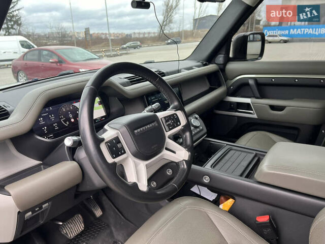 Зелений Ленд Ровер Дефендер, об'ємом двигуна 2 л та пробігом 157 тис. км за 54000 $, фото 5 на Automoto.ua