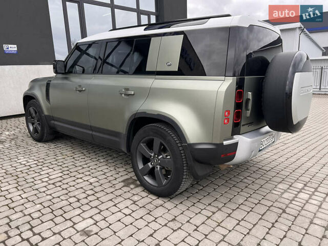 Зелений Ленд Ровер Дефендер, об'ємом двигуна 2 л та пробігом 157 тис. км за 54000 $, фото 11 на Automoto.ua