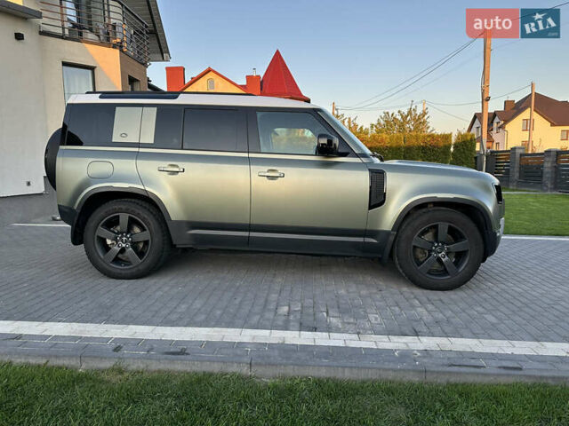 Зеленый Ленд Ровер Дефендер, объемом двигателя 2 л и пробегом 159 тыс. км за 53000 $, фото 28 на Automoto.ua