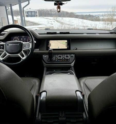 Зеленый Ленд Ровер Дефендер, объемом двигателя 2 л и пробегом 164 тыс. км за 49900 $, фото 35 на Automoto.ua