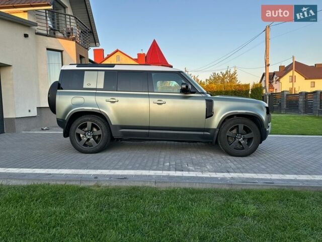Зелений Ленд Ровер Дефендер, об'ємом двигуна 2 л та пробігом 164 тис. км за 47000 $, фото 6 на Automoto.ua
