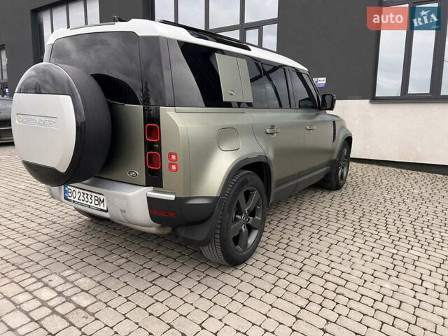 Зелений Ленд Ровер Дефендер, об'ємом двигуна 2 л та пробігом 157 тис. км за 54000 $, фото 15 на Automoto.ua