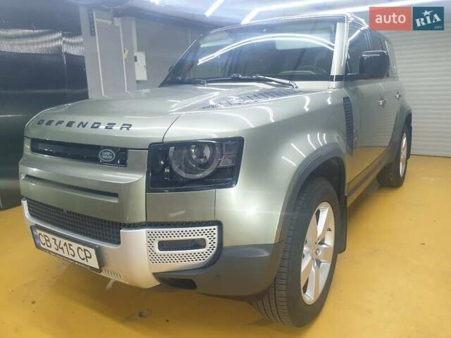 Зелений Ленд Ровер Дефендер, об'ємом двигуна 2 л та пробігом 126 тис. км за 48000 $, фото 2 на Automoto.ua