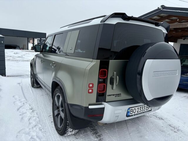 Зеленый Ленд Ровер Дефендер, объемом двигателя 2 л и пробегом 164 тыс. км за 53000 $, фото 6 на Automoto.ua