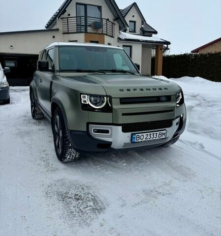 Зеленый Ленд Ровер Дефендер, объемом двигателя 2 л и пробегом 164 тыс. км за 49900 $, фото 10 на Automoto.ua