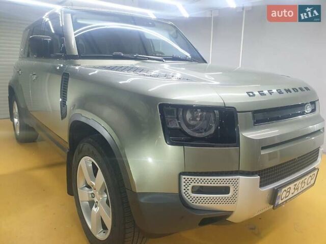 Зелений Ленд Ровер Дефендер, об'ємом двигуна 2 л та пробігом 126 тис. км за 48000 $, фото 1 на Automoto.ua