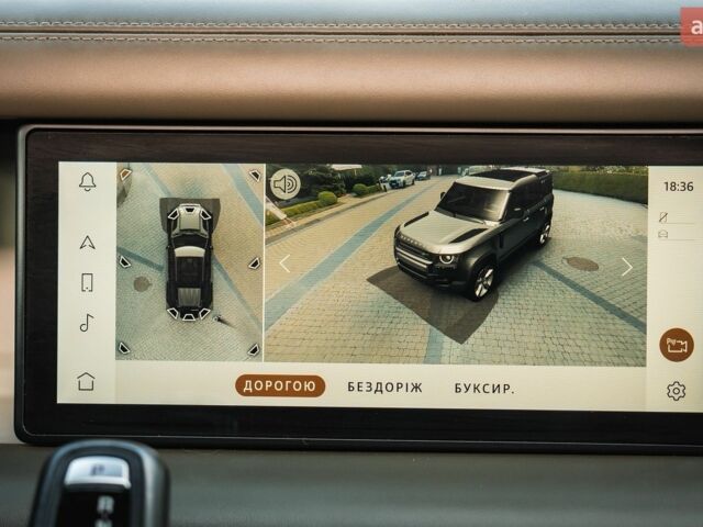 Зелений Ленд Ровер Дефендер, об'ємом двигуна 2 л та пробігом 145 тис. км за 43900 $, фото 15 на Automoto.ua