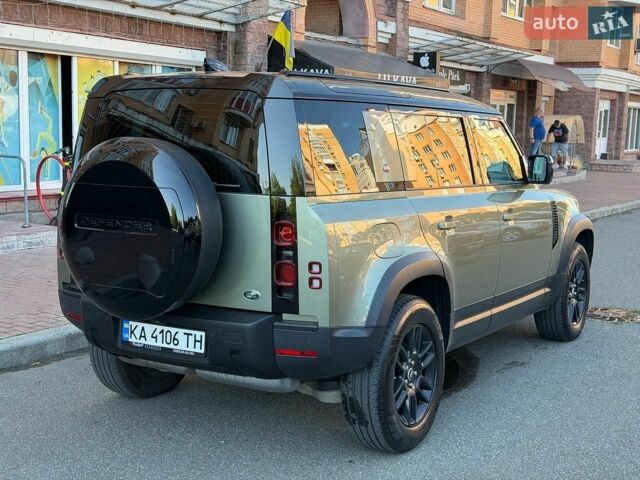 Зелений Ленд Ровер Дефендер, об'ємом двигуна 2 л та пробігом 85 тис. км за 48500 $, фото 2 на Automoto.ua
