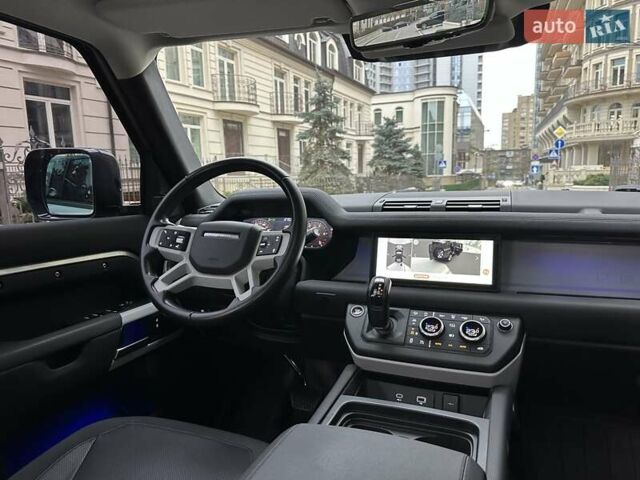 Зеленый Ленд Ровер Дефендер, объемом двигателя 2 л и пробегом 77 тыс. км за 52000 $, фото 78 на Automoto.ua