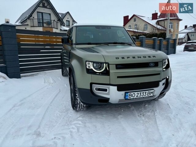 Зеленый Ленд Ровер Дефендер, объемом двигателя 2 л и пробегом 164 тыс. км за 49900 $, фото 8 на Automoto.ua