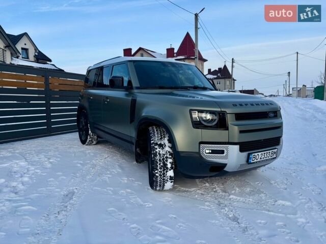 Зеленый Ленд Ровер Дефендер, объемом двигателя 2 л и пробегом 164 тыс. км за 49900 $, фото 6 на Automoto.ua