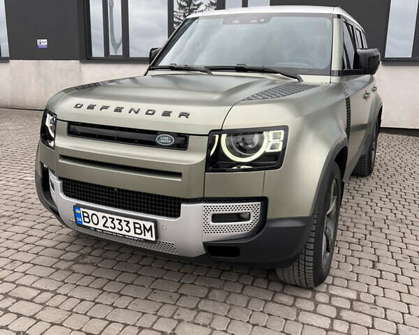 Зеленый Ленд Ровер Дефендер, объемом двигателя 2 л и пробегом 150 тыс. км за 53000 $, фото 7 на Automoto.ua