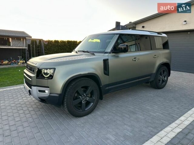 Зелений Ленд Ровер Дефендер, об'ємом двигуна 2 л та пробігом 164 тис. км за 47000 $, фото 5 на Automoto.ua