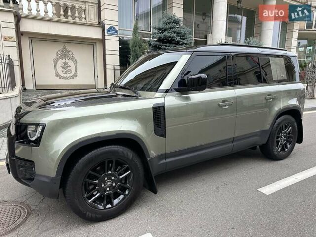 Зеленый Ленд Ровер Дефендер, объемом двигателя 2 л и пробегом 77 тыс. км за 52000 $, фото 6 на Automoto.ua