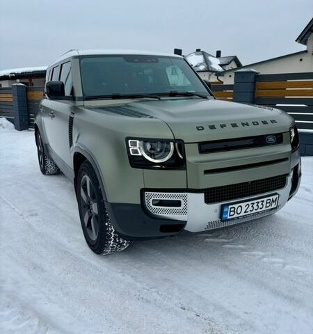 Зеленый Ленд Ровер Дефендер, объемом двигателя 2 л и пробегом 164 тыс. км за 49900 $, фото 12 на Automoto.ua