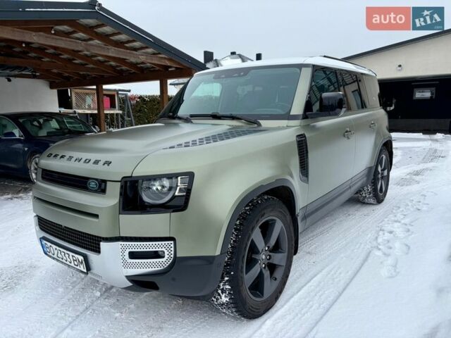 Зеленый Ленд Ровер Дефендер, объемом двигателя 2 л и пробегом 164 тыс. км за 49900 $, фото 11 на Automoto.ua