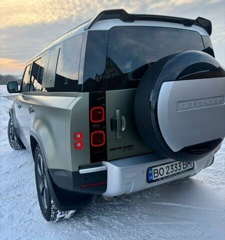 Зеленый Ленд Ровер Дефендер, объемом двигателя 2 л и пробегом 164 тыс. км за 49900 $, фото 21 на Automoto.ua