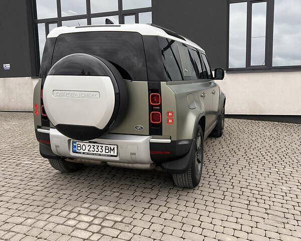 Зелений Ленд Ровер Дефендер, об'ємом двигуна 2 л та пробігом 157 тис. км за 54000 $, фото 14 на Automoto.ua