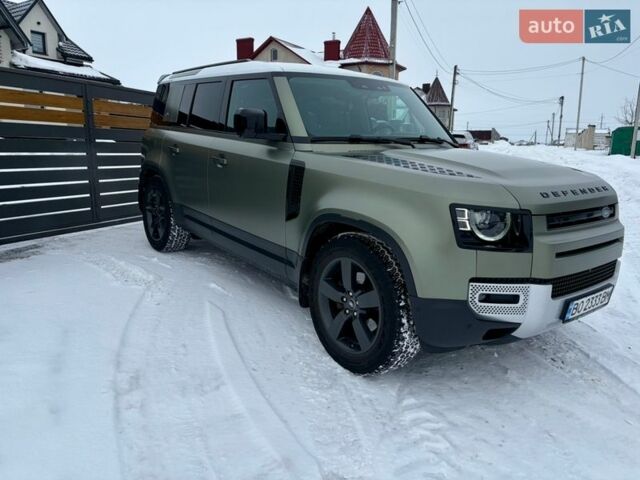 Зеленый Ленд Ровер Дефендер, объемом двигателя 2 л и пробегом 164 тыс. км за 49900 $, фото 7 на Automoto.ua
