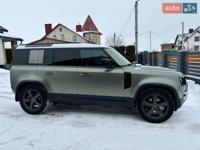 Зеленый Ленд Ровер Дефендер, объемом двигателя 2 л и пробегом 164 тыс. км за 49900 $, фото 13 на Automoto.ua